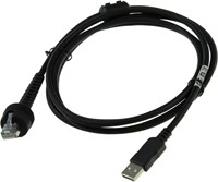 USB kabel recht 2,00m IP67 voor Datalogic Powerscan 9600