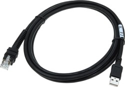 USB-kabel recht industrieel 2,00 m voor Zebra barcodescanners