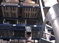 Datalogic Skorpio X5 LR forklift in use