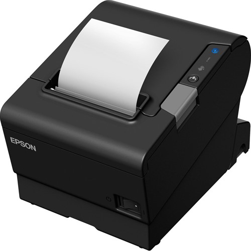 Epson TM-T88VI kassabon printer zwart incl. PS-180 (USB-ETH-BT)