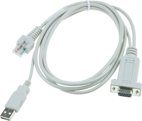 RS232 kabel wit voor Glancetron 1290