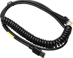 USB-kabel gekruld 3,00 m voor Honeywell barcodescanners