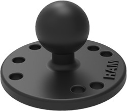 RAM Bevestigingsplaat rond met kogel (Bal B)