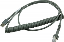 USB-kabel gekruld 4,60 m voor Zebra barcodescanners
