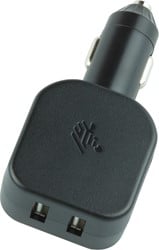Zebra sigarettenaansteker adapter ( 2x USB-A 5V-2.5A )