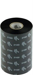 Zebra 2100 Wax lint 110 mm x 450 meter