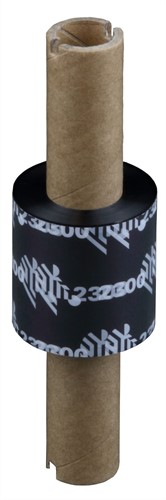Zebra 2300 Wax lint 33 mm x 74 meter