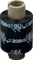 Zebra 2300 Wax lint 33 mm x 74 meter