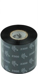Zebra 2300 Wax lint 60 mm x 300 meter