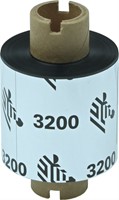 Zebra 3200 Wax/Resin ribbon 33 mm x 74 meter