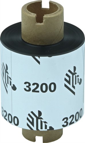Zebra 3200 Wax/Resin ribbon 33 mm x 74 meter
