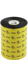 Zebra 3400 Wax/Resin lint 102 mm x 450 meter
