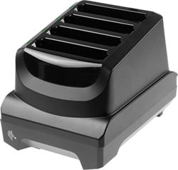 Acculader 4-voudig met netadapter voor Zebra TC53, TC58, TC73, TC78