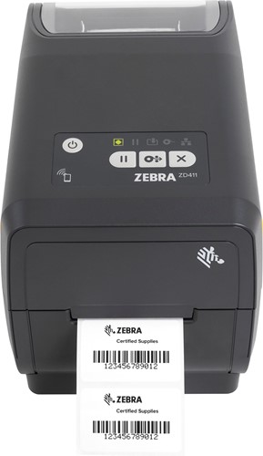 Zebra Zd411 TT media front