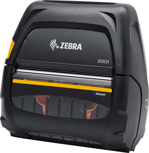 Zebra ZQ521 printer 203dpi 3400mAh accu (USB-BT)