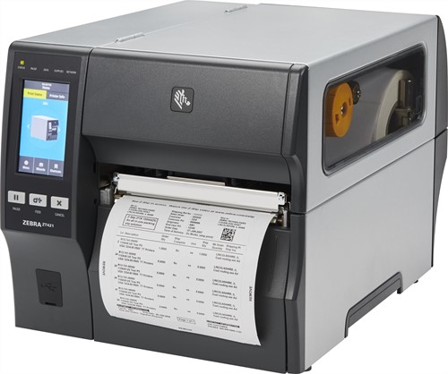 Zebra ZT421 203dpi printer dispenser-full rewind (USB-SER-ETH-BT)